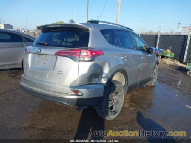 TOYOTA RAV4 LE, JTMBFREV9JJ200029