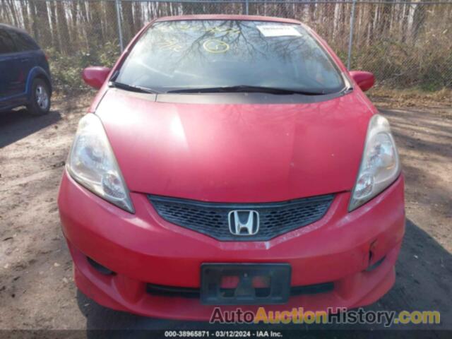 HONDA FIT SPORT, JHMGE8H5XBC026622