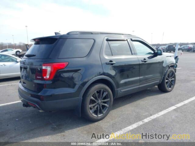 FORD EXPLORER XLT, 1FM5K8D85HGC59483