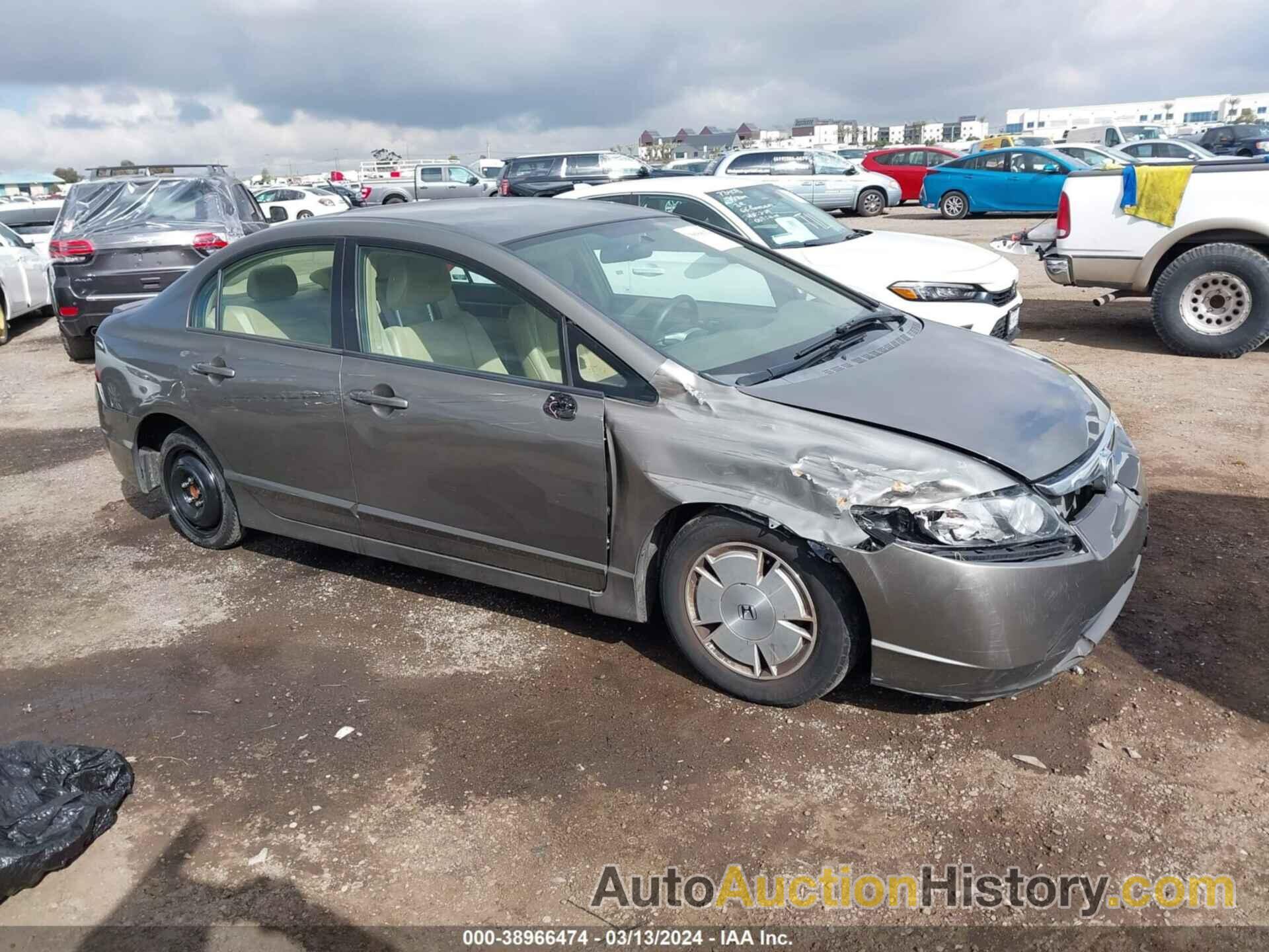 HONDA CIVIC HYBRID, JHMFA36207S005391