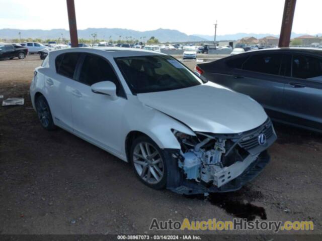 LEXUS CT 200H, JTHKD5BH9H2290847