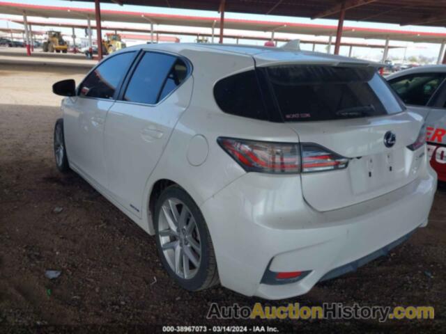 LEXUS CT 200H, JTHKD5BH9H2290847