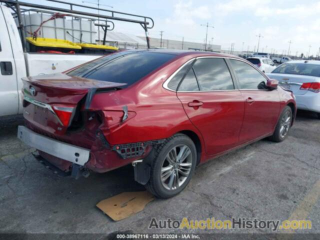 TOYOTA CAMRY LE/XLE/SE/XSE, 4T1BF1FK3HU752636