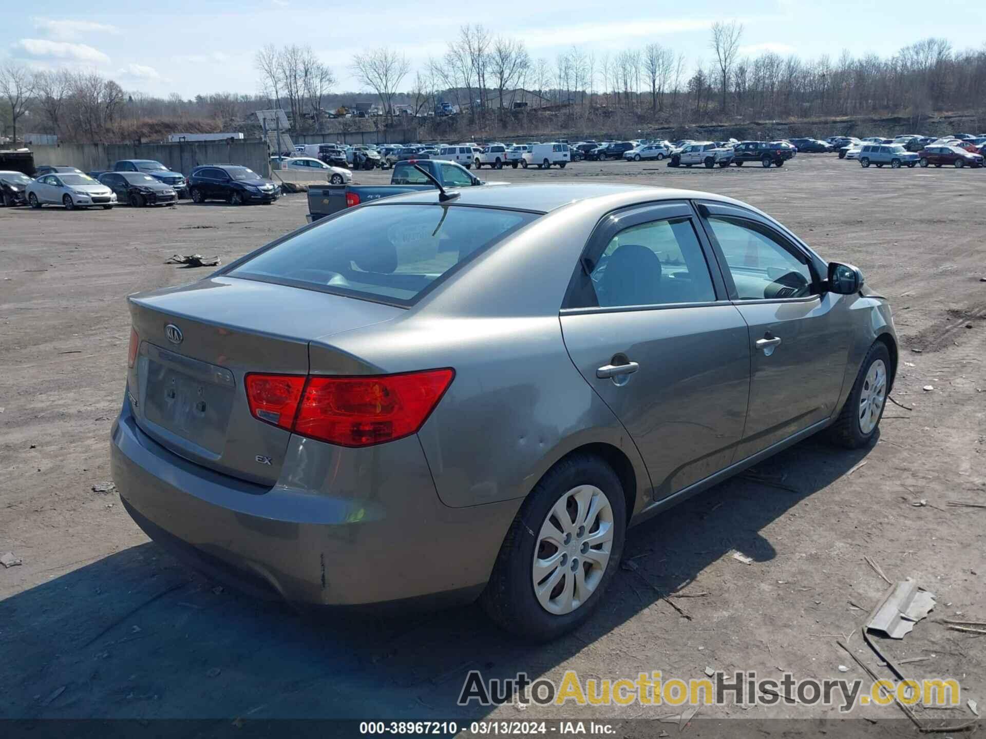 KIA FORTE EX, KNAFU4A23C5626037