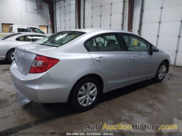 HONDA CIVIC LX, 2HGFB2F5XCH333696