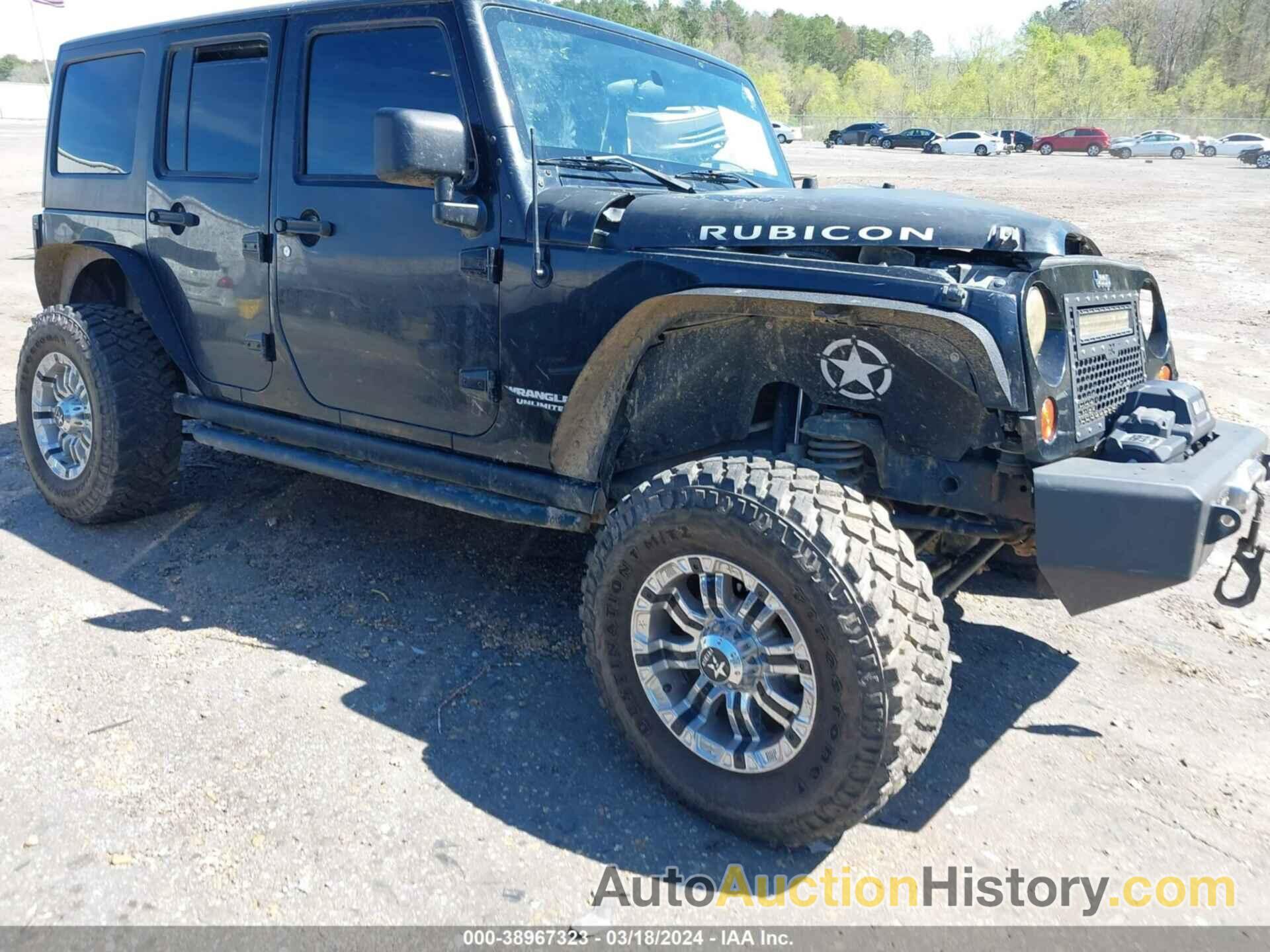 JEEP WRANGLER UNLIMITED RUBICON, 1J4BA6H11BL635519