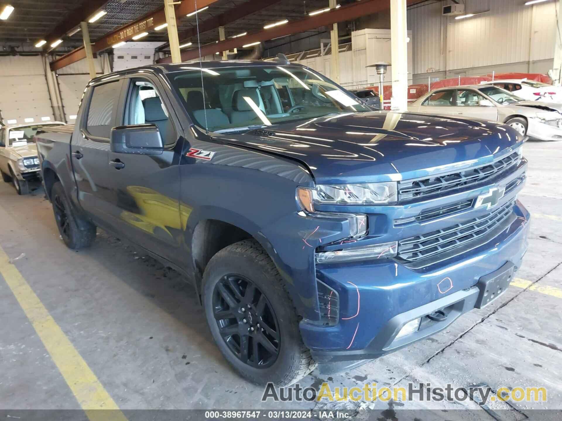 CHEVROLET SILVERADO 1500 LTD 4WD  SHORT BED RST, 1GCUYEET6NZ203701