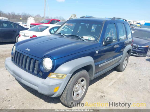 JEEP LIBERTY SPORT, 1J4GL48K45W651195