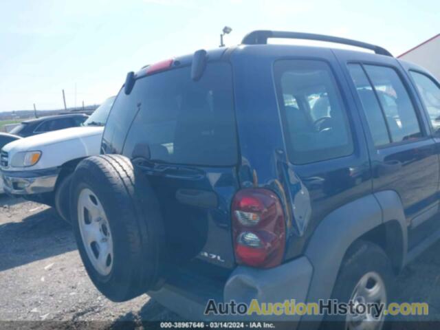 JEEP LIBERTY SPORT, 1J4GL48K45W651195