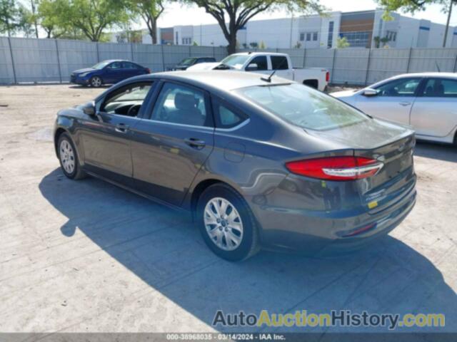 FORD FUSION S, 3FA6P0G7XKR287039