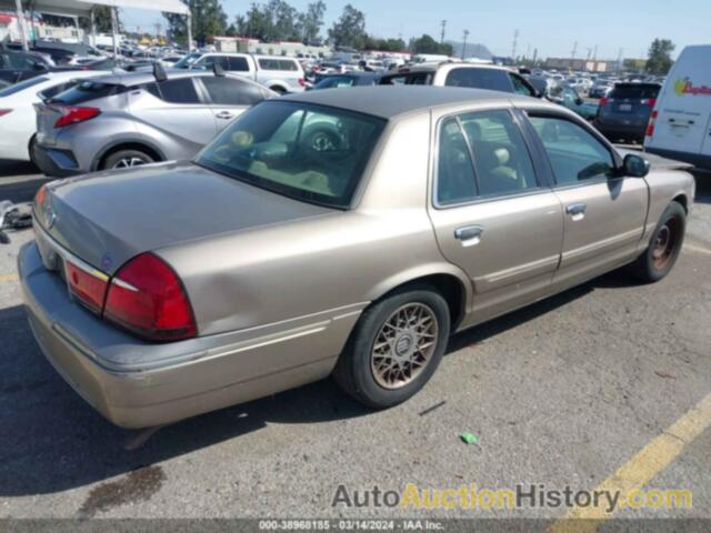 MERCURY GRAND MARQUIS GS, 2MEFM74W62X603785