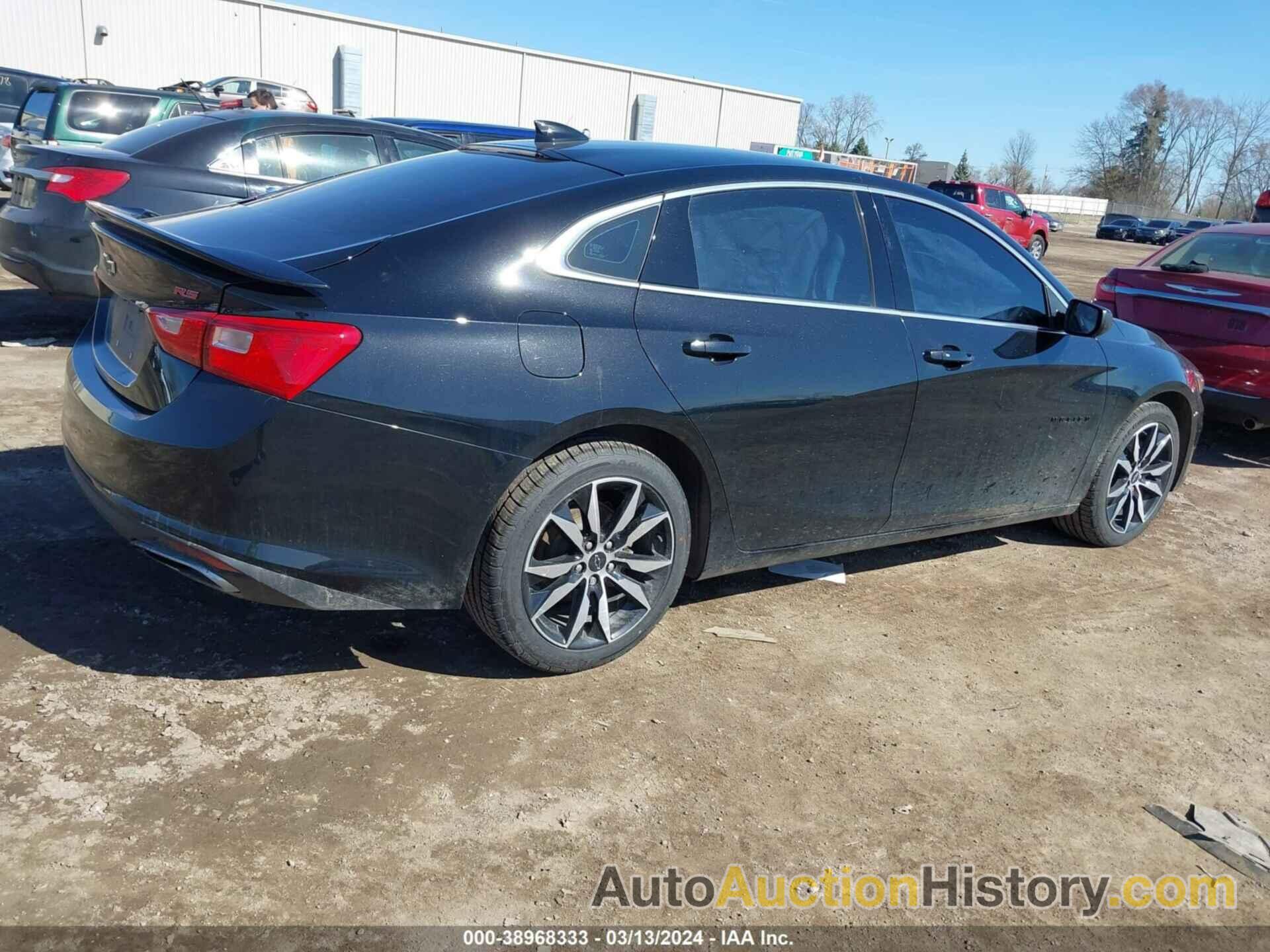 CHEVROLET MALIBU FWD RS, 1G1ZG5ST8LF115947