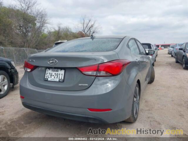 HYUNDAI ELANTRA LIMITED, KMHDH4AE9EU161731