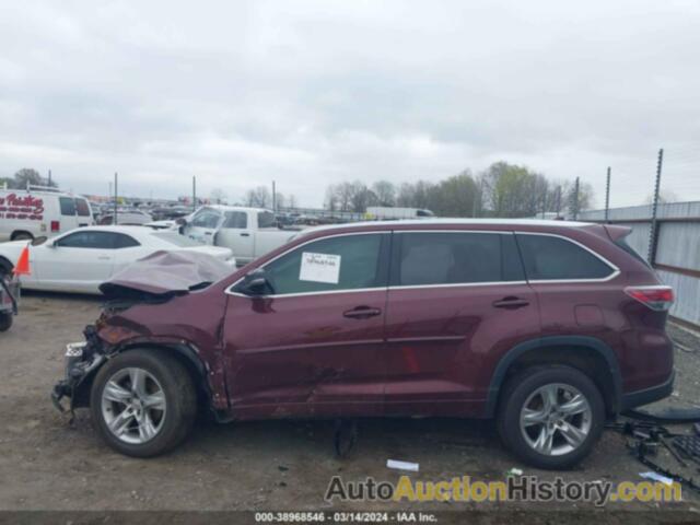 TOYOTA HIGHLANDER LIMITED V6, 5TDYKRFH3FS088868