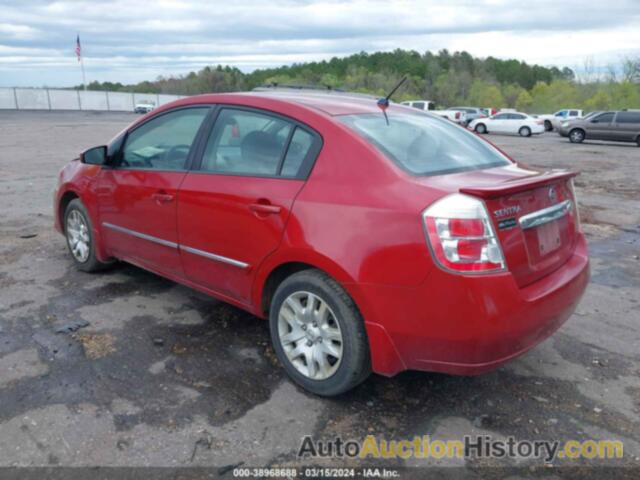 NISSAN SENTRA 2.0/2.0S/SR/2.0SL, 3N1AB6AP0CL662300