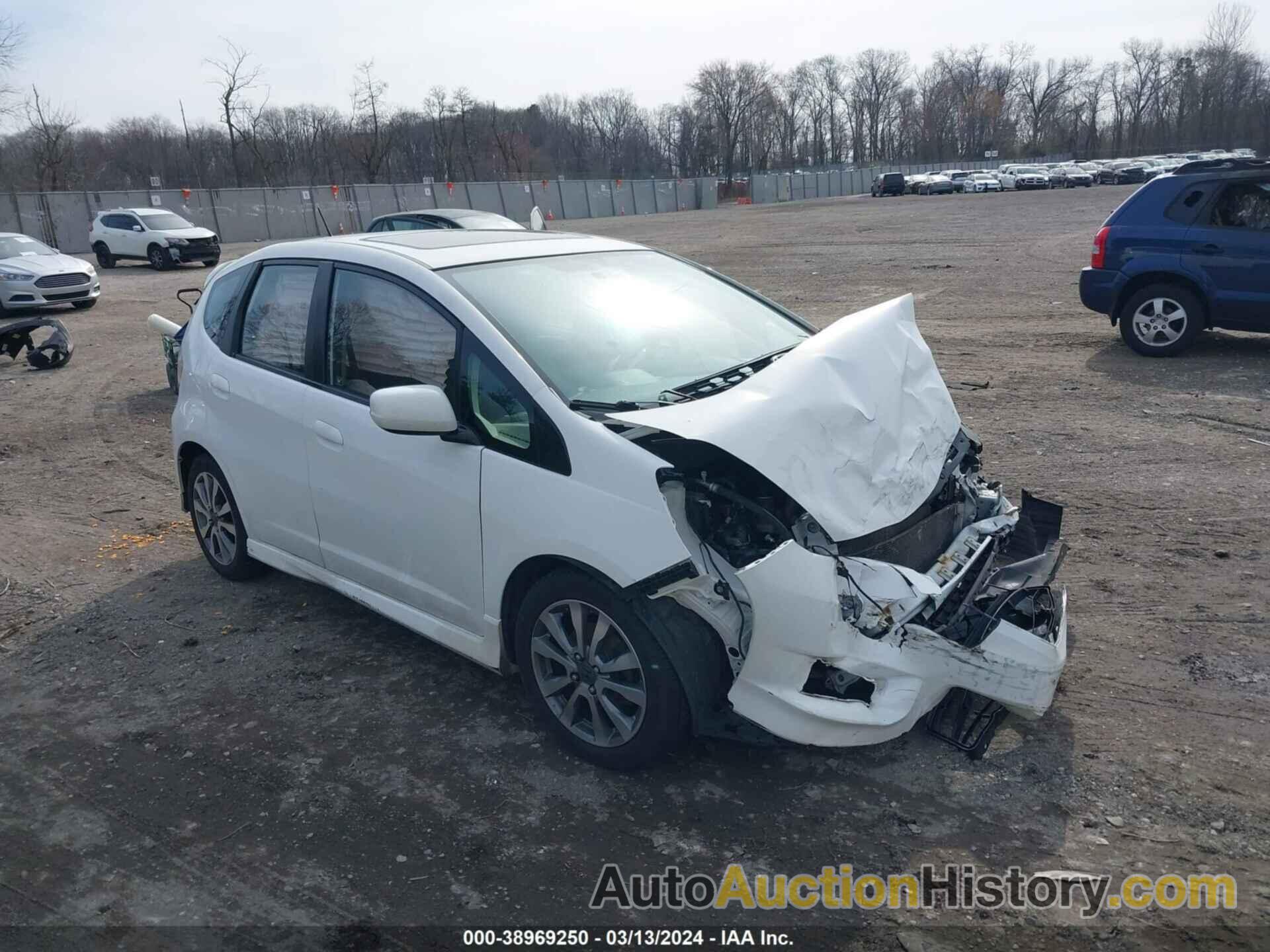 HONDA FIT SPORT, JHMGE8H59DC068038