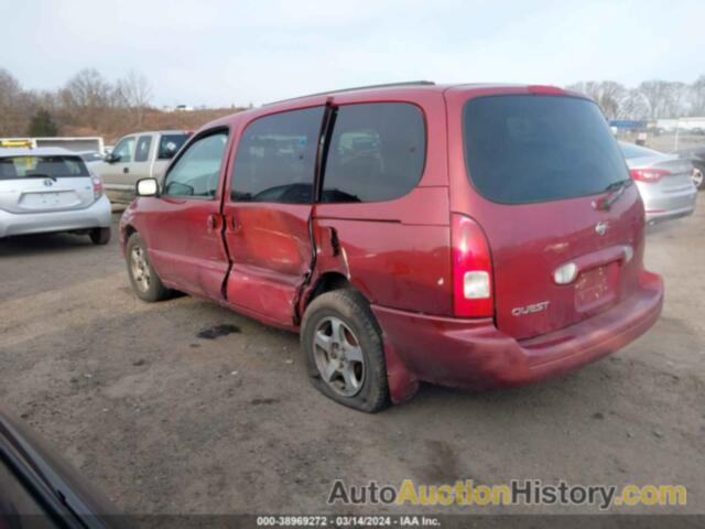 NISSAN QUEST GXE, 4N2ZN15T81D810999