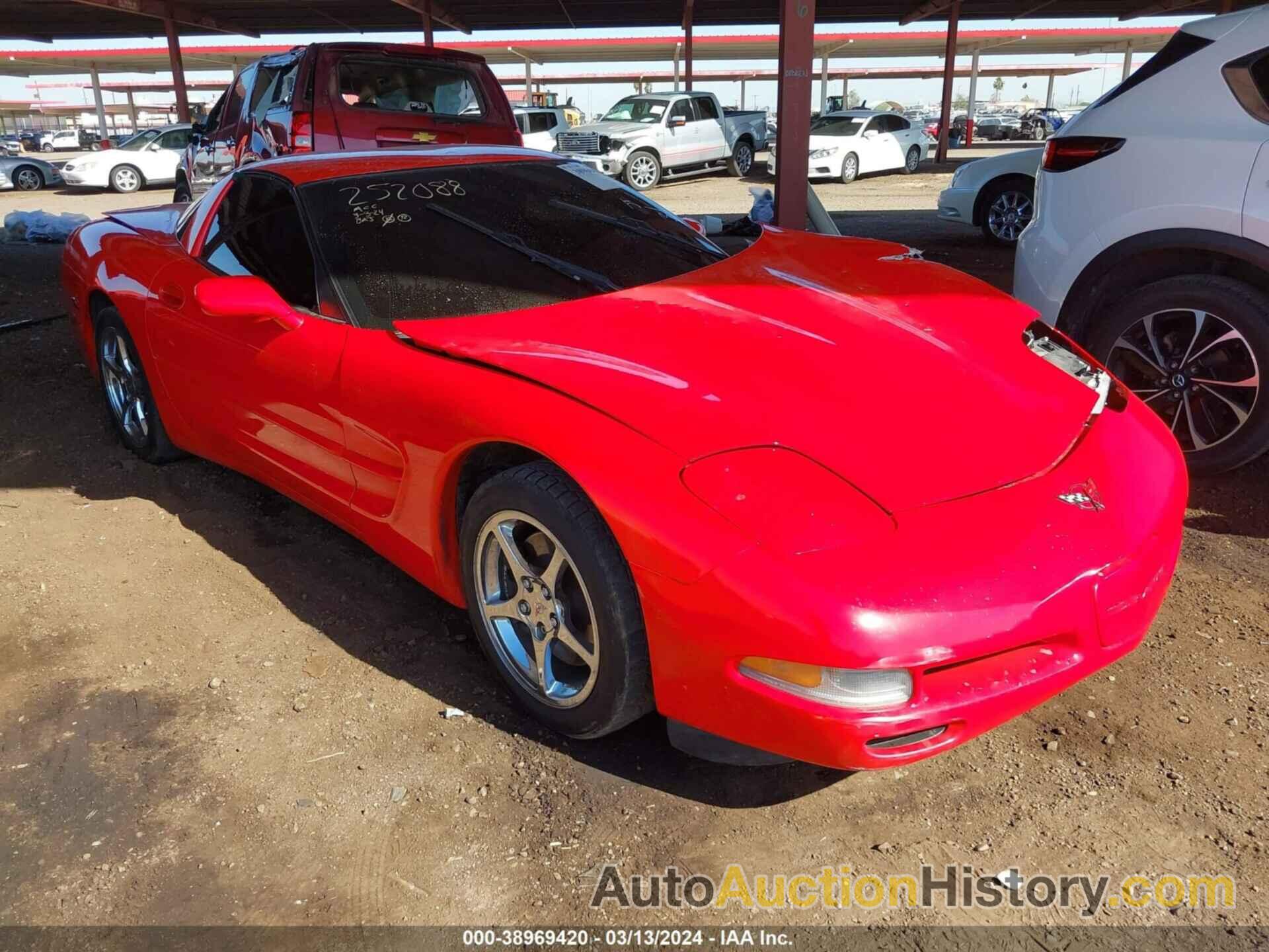 CHEVROLET CORVETTE, 1G1YY22G6Y5108678