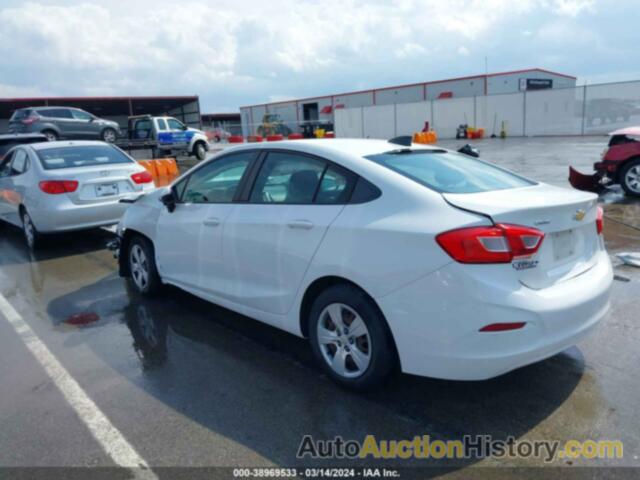 CHEVROLET CRUZE LS AUTO, 1G1BC5SMXH7204300