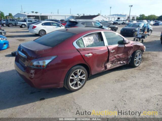 NISSAN MAXIMA S/SV, 1N4AA5APXCC832593