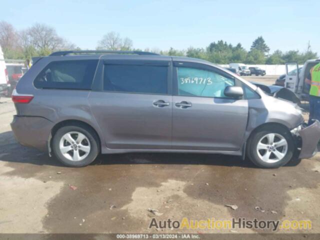 TOYOTA SIENNA LE 7 PASSENGER/LE 8 PASSENGER, 5TDKZ3DCXKS005727