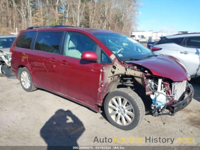 TOYOTA SIENNA XLE 7 PASSENGER, 5TDDK3DC3CS044366