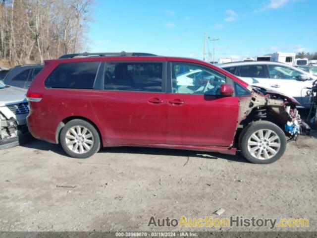 TOYOTA SIENNA XLE 7 PASSENGER, 5TDDK3DC3CS044366