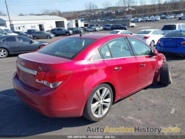 CHEVROLET CRUZE LTZ, 1G1PH5S94B7104977