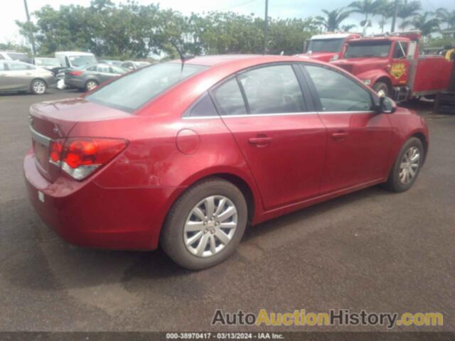 CHEVROLET CRUZE 1LT, 1G1PF5S94B7115502