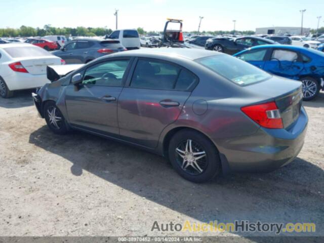 HONDA CIVIC LX, 2HGFB2F5XCH331494