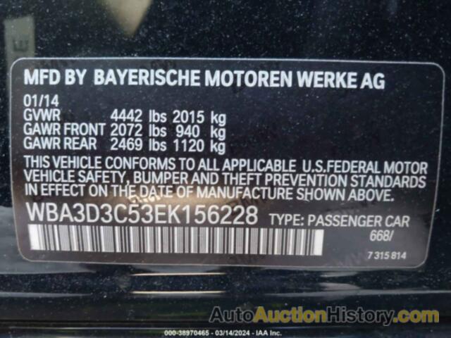 BMW 328D, WBA3D3C53EK156228