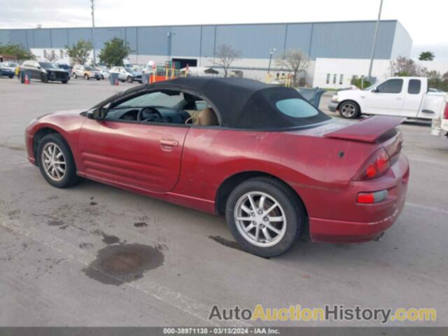 MITSUBISHI ECLIPSE SPYDER GS, 4A3AE35G41E003238