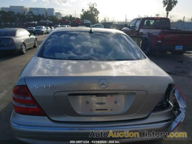 MERCEDES-BENZ S 430, WDBNG70JX2A258427