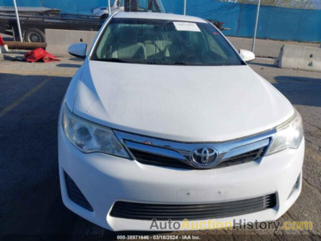 TOYOTA CAMRY LE, 4T4BF1FK7CR261095