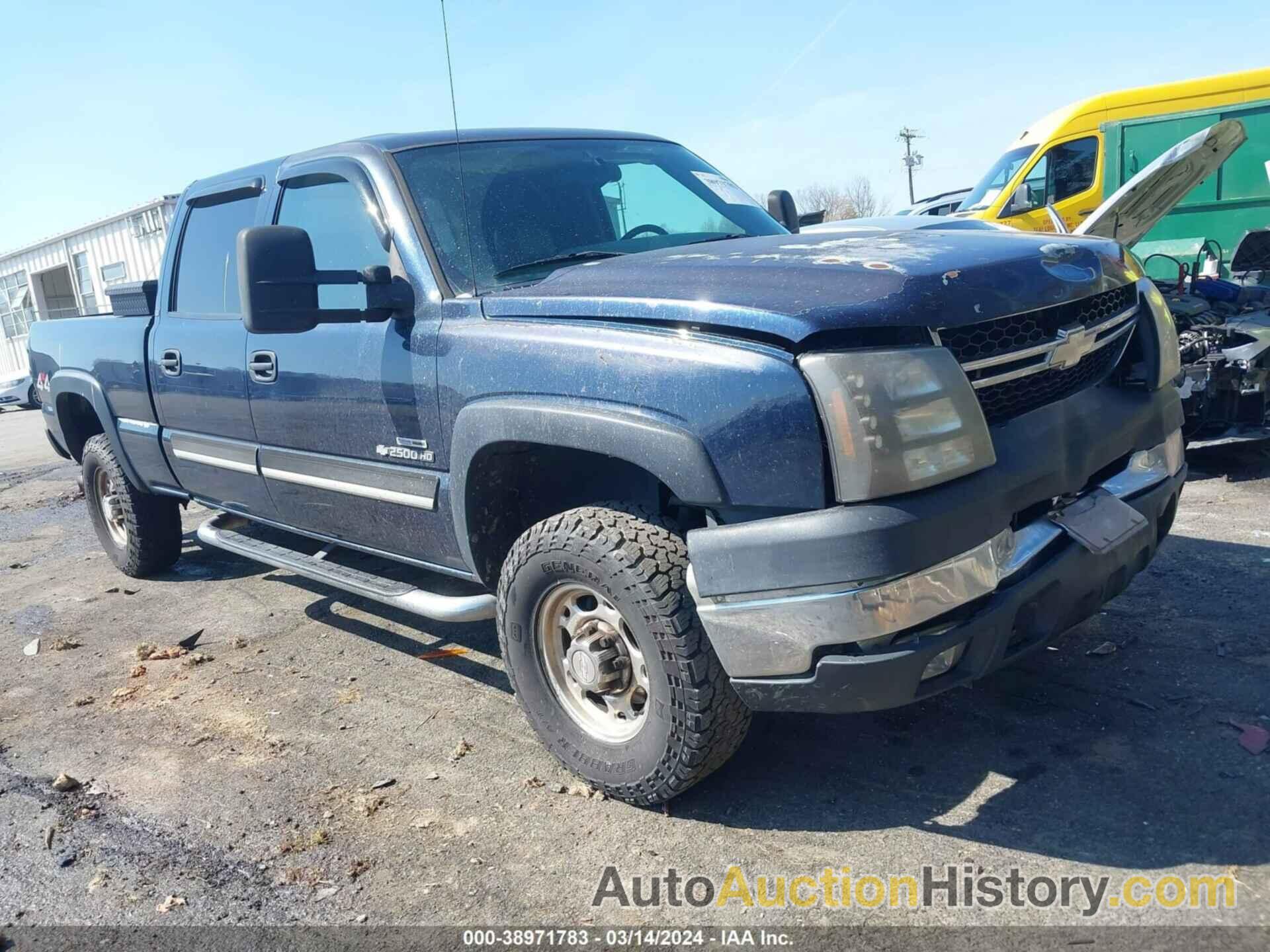 CHEVROLET SILVERADO 2500HD LT2, 1GCHK23D76F256293