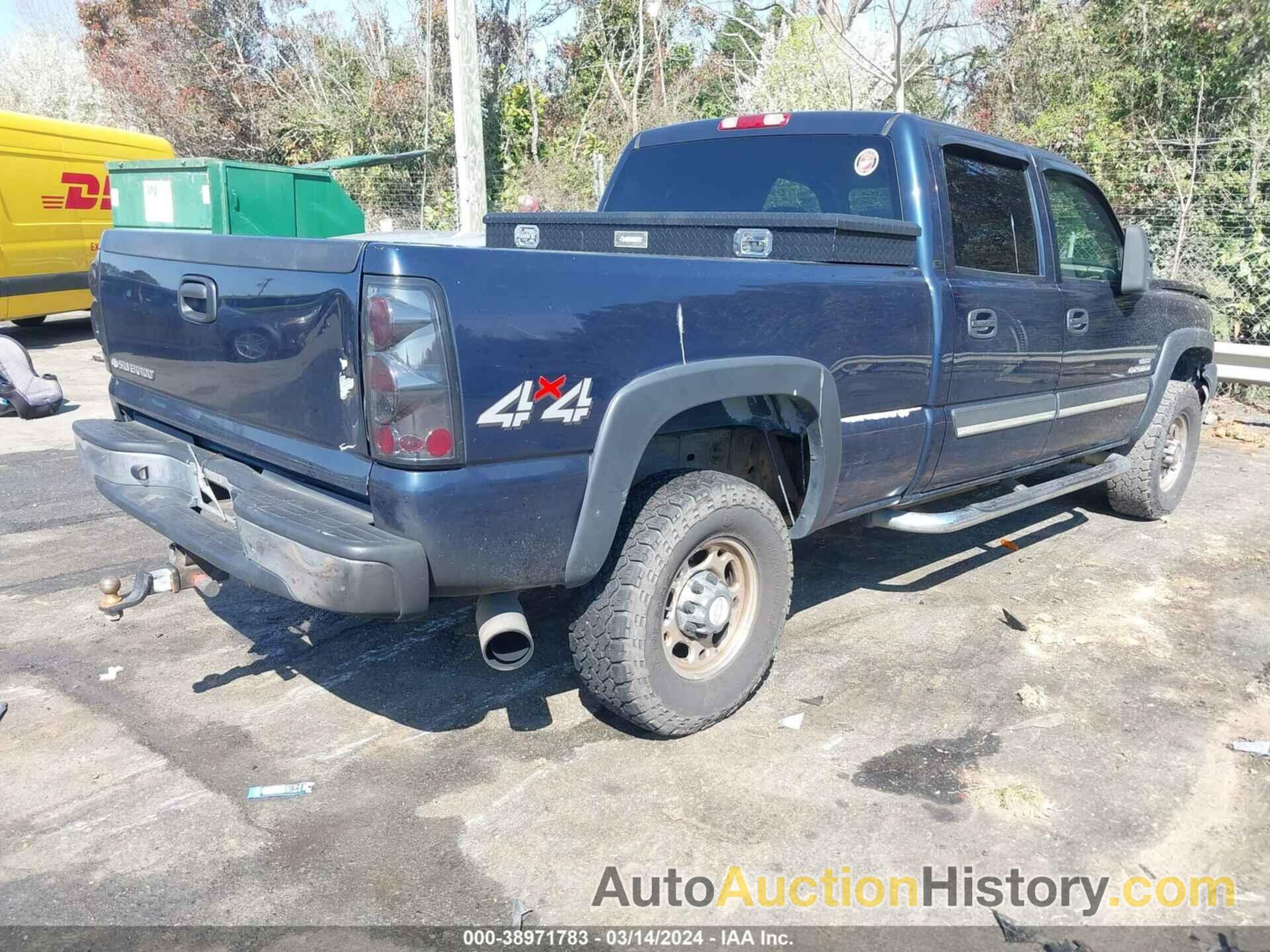 CHEVROLET SILVERADO 2500HD LT2, 1GCHK23D76F256293