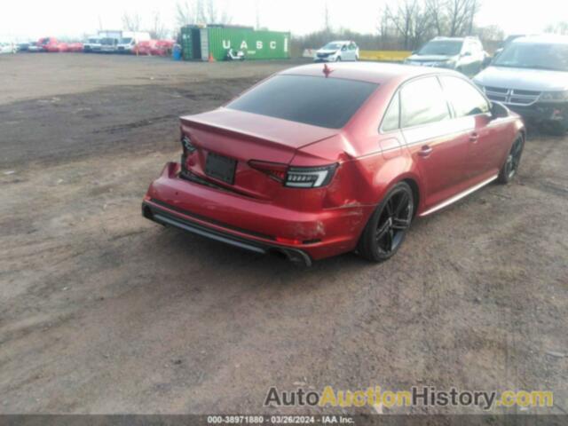 AUDI A4 2.0T PREMIUM/2.0T TECH PREMIUM, WAUENAF44JA026505