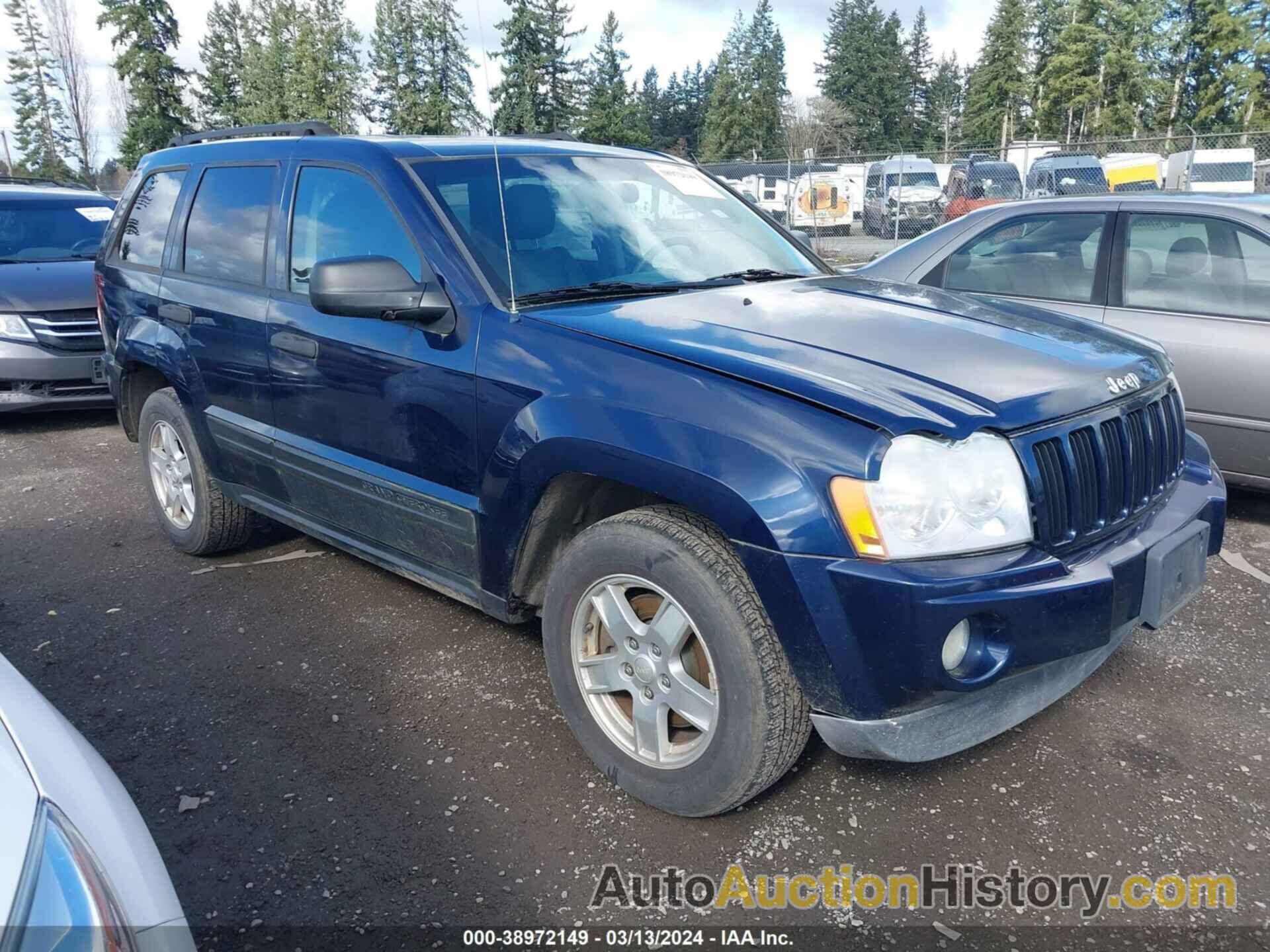 JEEP GRAND CHEROKEE LAREDO, 1J4GR48K66C239796