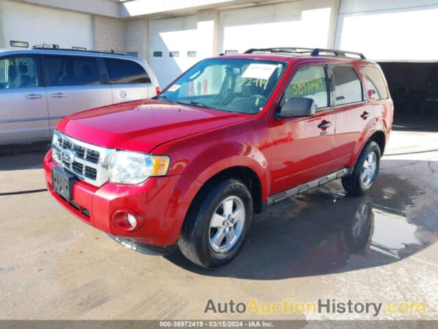 FORD ESCAPE XLT, 1FMCU0DG4CKC77392