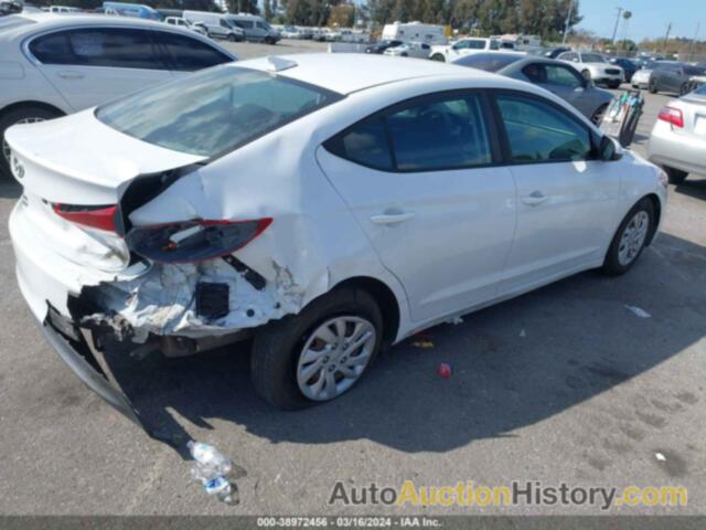 HYUNDAI ELANTRA SE, 5NPD74LF8JH402390