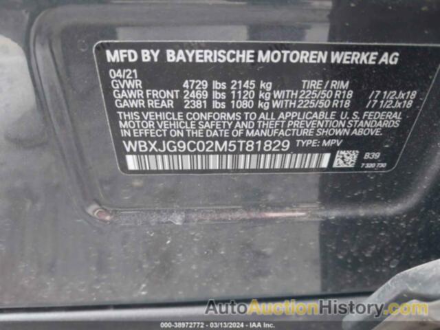 BMW X1 XDRIVE28I, WBXJG9C02M5T81829