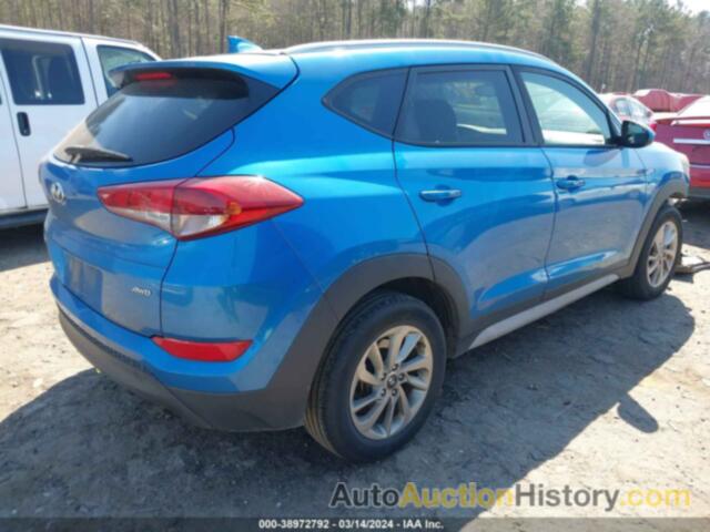 HYUNDAI TUCSON SEL, KM8J3CA45JU659261