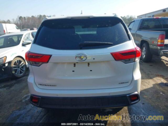 TOYOTA HIGHLANDER LIMITED, 5TDYZRFH9HS215945