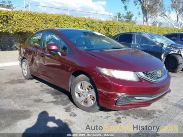 HONDA CIVIC LX, 19XFB2F5XDE248563