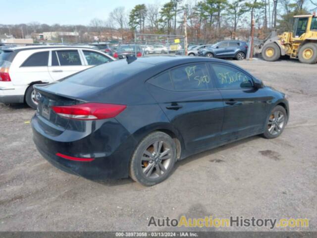 HYUNDAI ELANTRA SEL, 5NPD84LF3JH358635