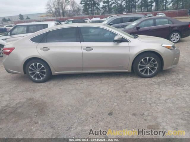 TOYOTA AVALON HYBRID HYBRID/PLUS/XLE PREM/LTD, 4T1BD1EB2GU049194