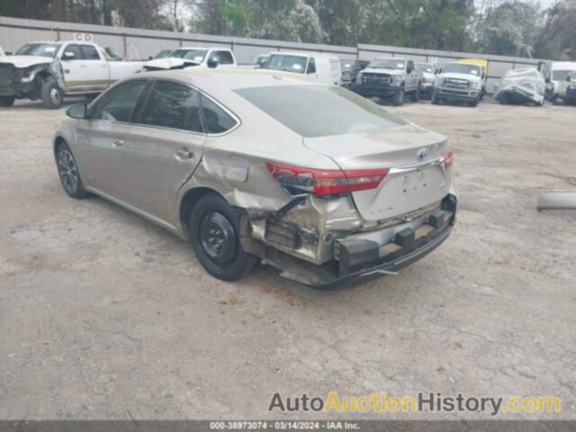 TOYOTA AVALON HYBRID HYBRID/PLUS/XLE PREM/LTD, 4T1BD1EB2GU049194