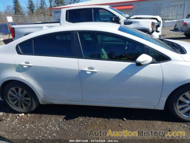 KIA FORTE LX, KNAFX4A67F5383539