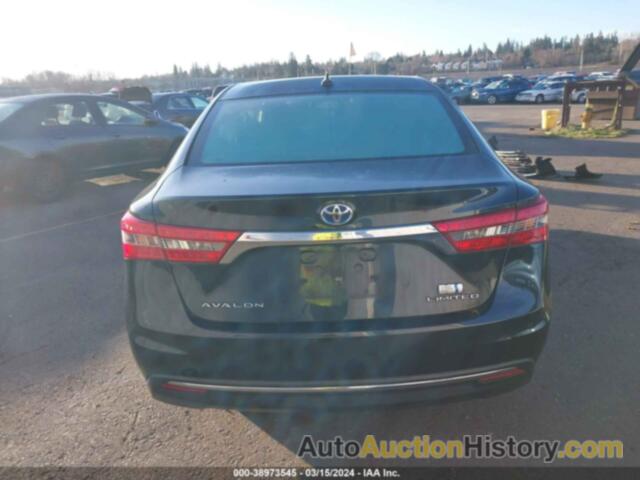 TOYOTA AVALON HYBRID LIMITED, 4T1BD1EB1GU054824