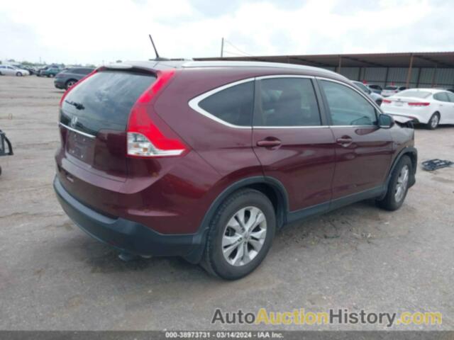 HONDA CR-V EX-L, 5J6RM3H74DL048050